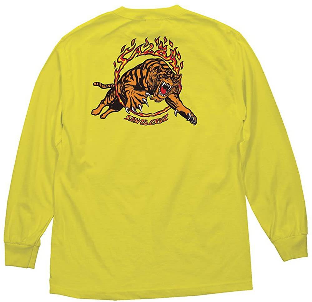 Santa Cruz Salba Tiger Longsleeve in Yellow - M I L O S P O R T