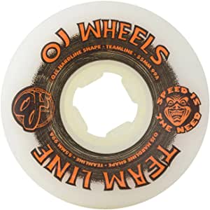 OJ Team Line Original Skate Wheels in Black and Orange 99a 55mm - M I L O S P O R T