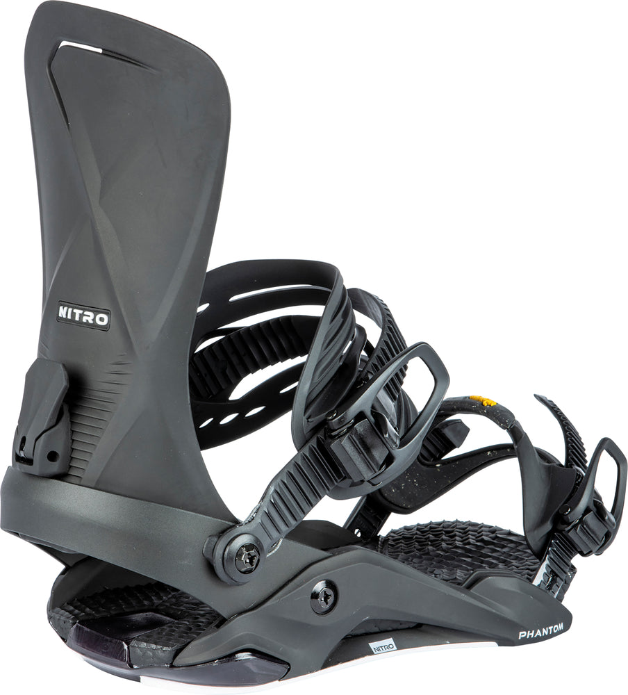 Nitro Phantom Snowboard Bindings in Ultra Black 2024 - M I L O S P O R T
