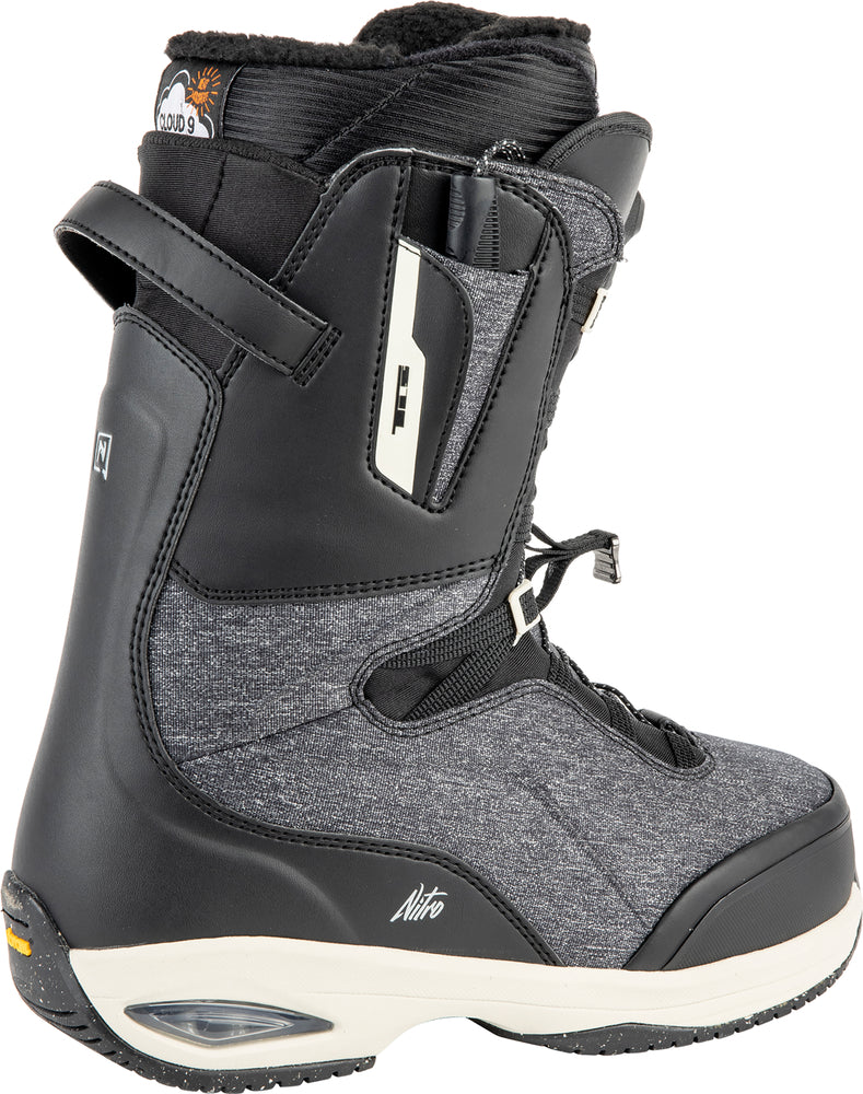 Nitro Faint TLS Womens Snowboard Boots in Black and Sand 2024 - M I L O S P O R T