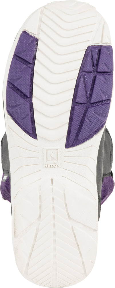 Nitro Scala TLS Womens Snowboard Boots in Black and Purple 2024 - M I L O S P O R T