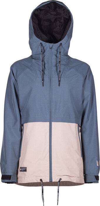 L1 Kyra Jacket Womens Snow Jacket in Slate and Stone 2023 - M I L O S P O R T