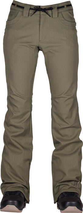L1 Heartbreaker Twill Womens Snow Pant in Platoon 2023 - M I L O S P O R T