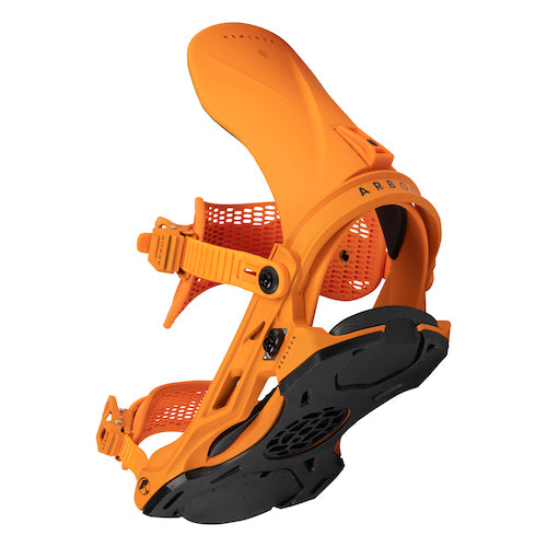 Arbor Hemlock Snowboard Binding in Orange 2024 - M I L O S P O R T