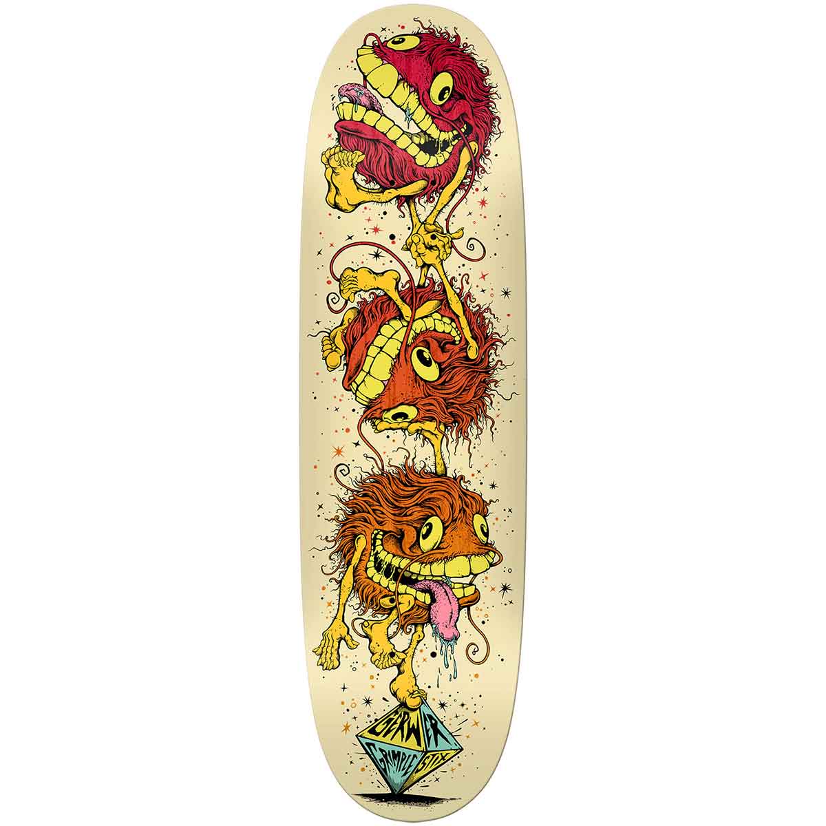 Anti Hero Gerwer Grimple Stix Balancing Act Slick Shaped Skateboard Deck 8.38" - M I L O S P O R T