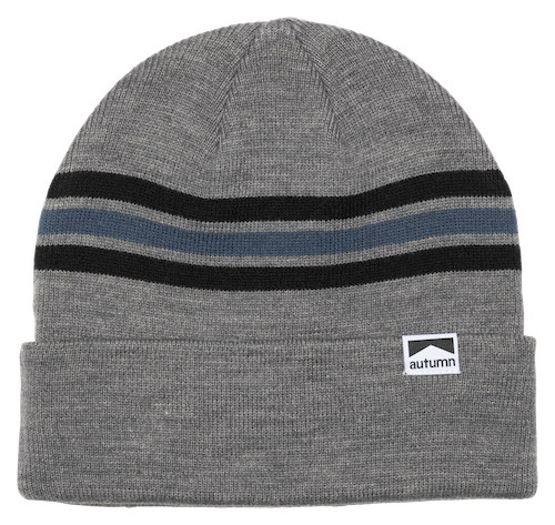 Autumn Bold Stripe In Beanie Grey - M I L O S P O R T