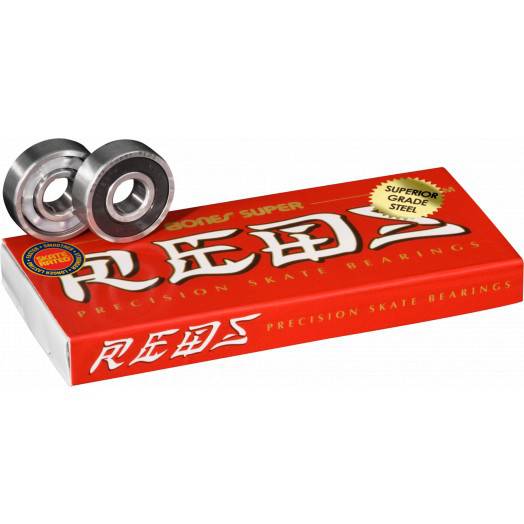 Bones Super Reds Skate Bearings - M I L O S P O R T
