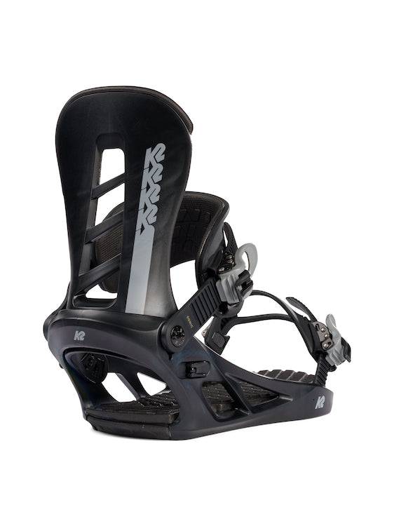 K2 Sonic Snowboard Binding in Black 2023 - M I L O S P O R T