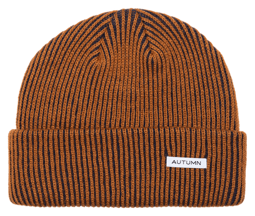 Autumn Cord Beanie In Work Brown - M I L O S P O R T