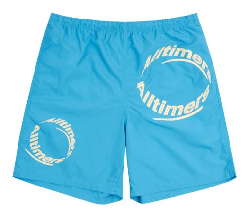 Alltimers Draino Shorts in Cyan - M I L O S P O R T