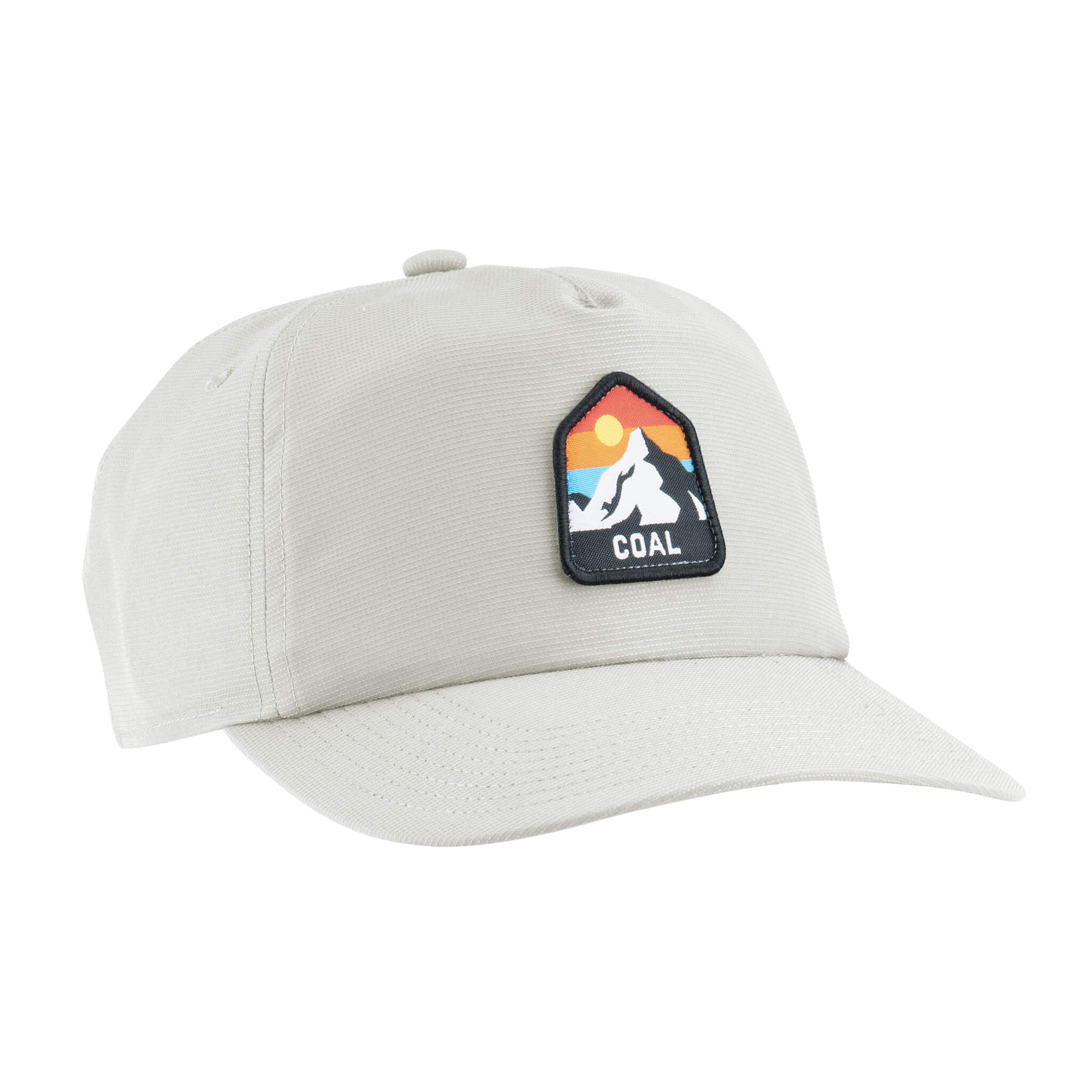 Coal The One Peak Cap in Light Grey - M I L O S P O R T