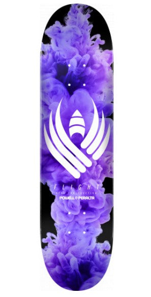 Powell Peralta Flight Color Burst Purple Skate Deck in 8.5'' - M I L O S P O R T