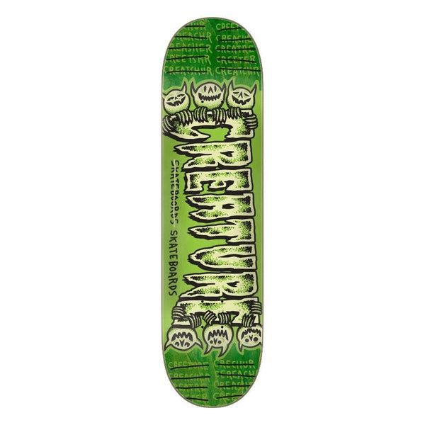 Creature Psycho Logo 7 Ply Skateboard Deck - M I L O S P O R T