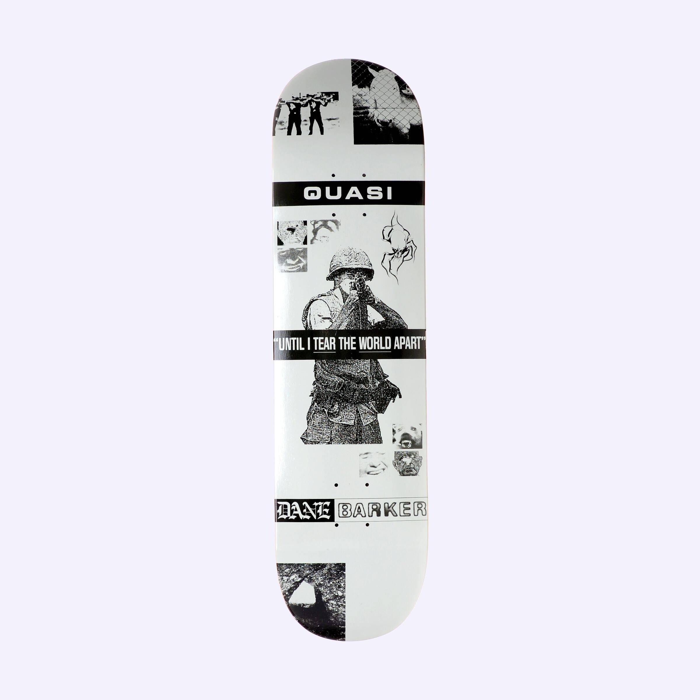 Quasi Barker Enemy Skateboard Deck in 8.25" - M I L O S P O R T
