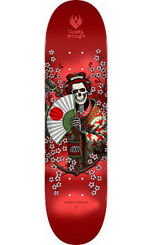 Powell Peralta Flight Yosozumi Samurai Red Spring Skate Deck in 8.25'' - M I L O S P O R T