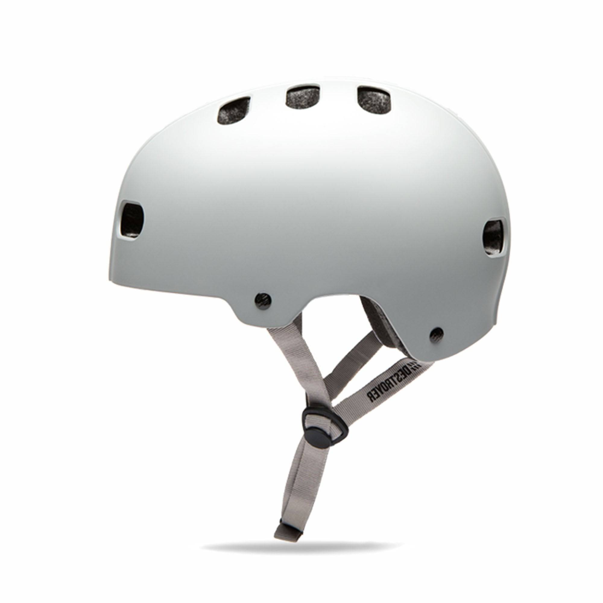 Destroyer DH1 EPS Certified Skate Helmet in Grey Dystipia - M I L O S P O R T