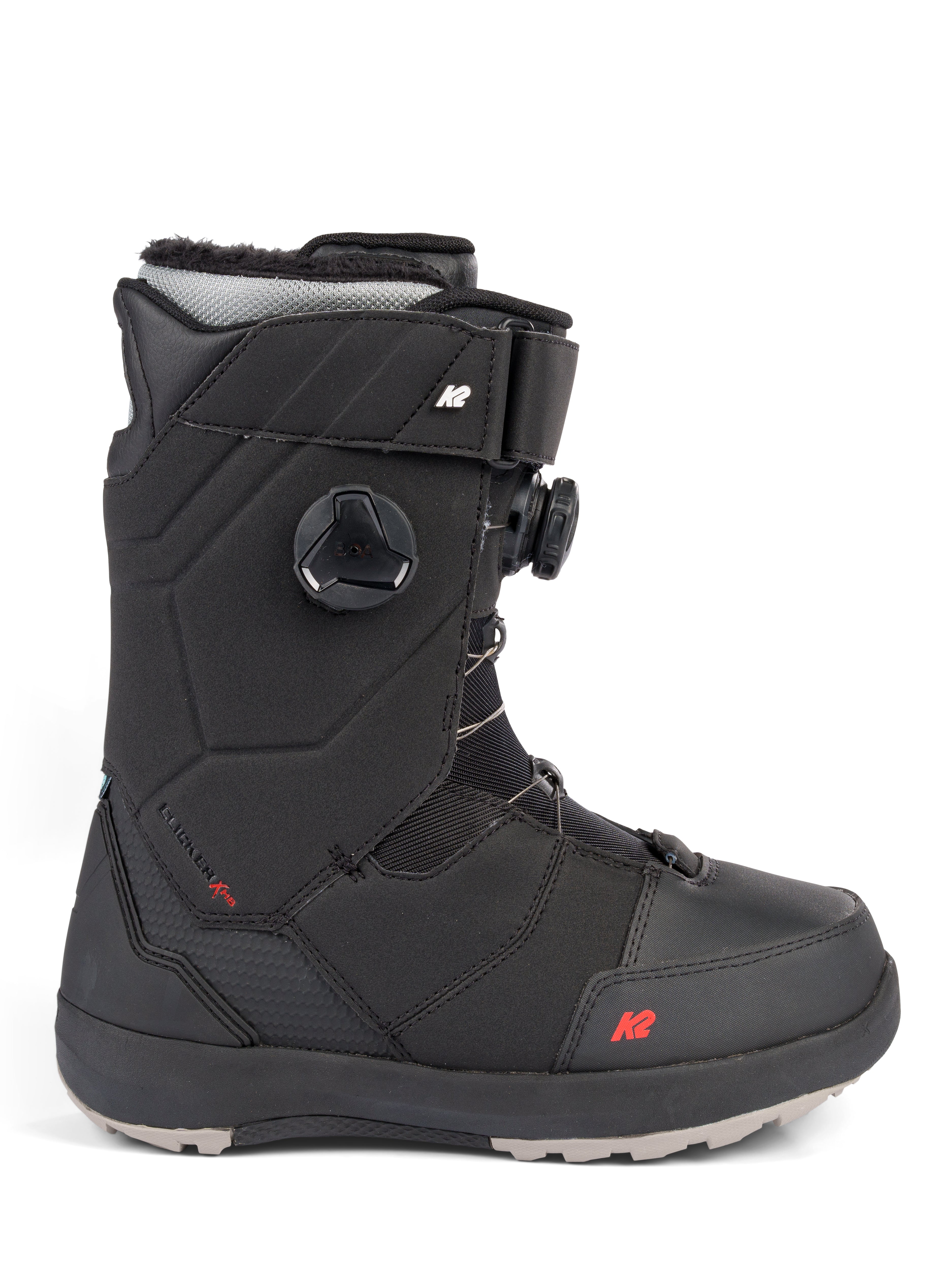 K2 Maysis Clicker X Hb Wide Snowboard Boot in Black 2023 - M I L O S P O R T