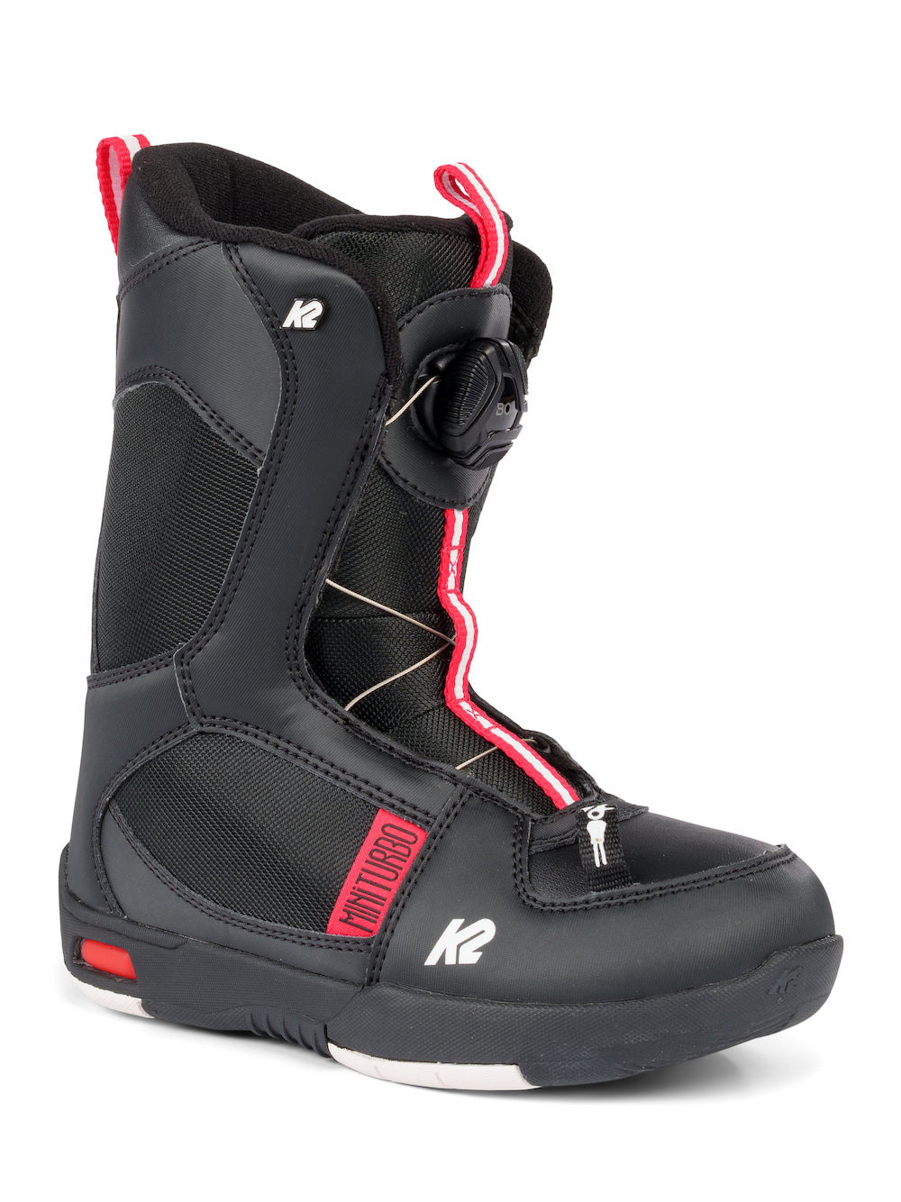 K2 Mini Turbo Kids Snowboard Boot in Black 2023 - M I L O S P O R T