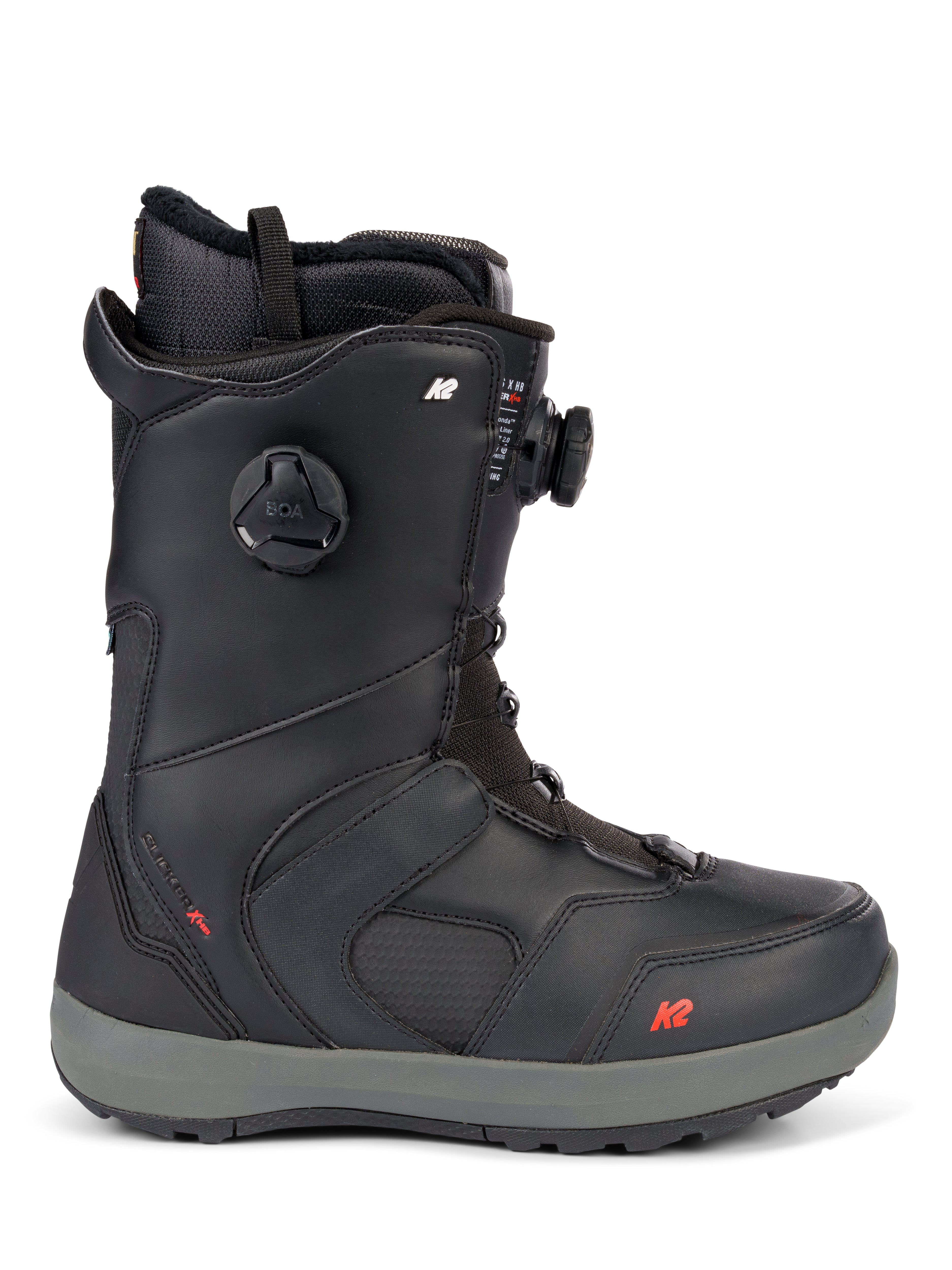 K2 Thraxis Clicker X Hb Snowboard Boot in Black 2023 - M I L O S P O R T