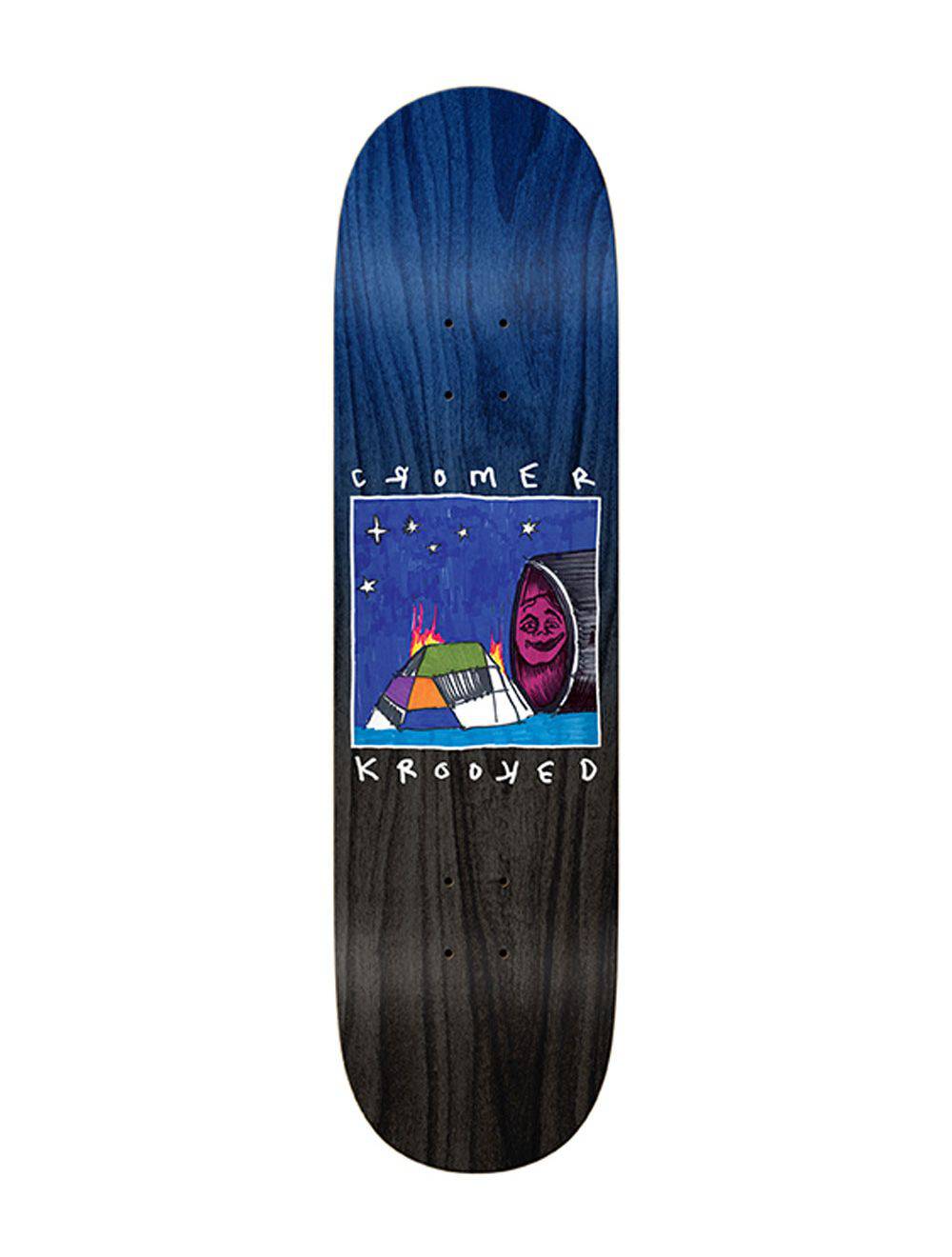 Krooked Cromer Vision Q Slick Skateboard Deck in 8.25'' - M I L O S P O R T