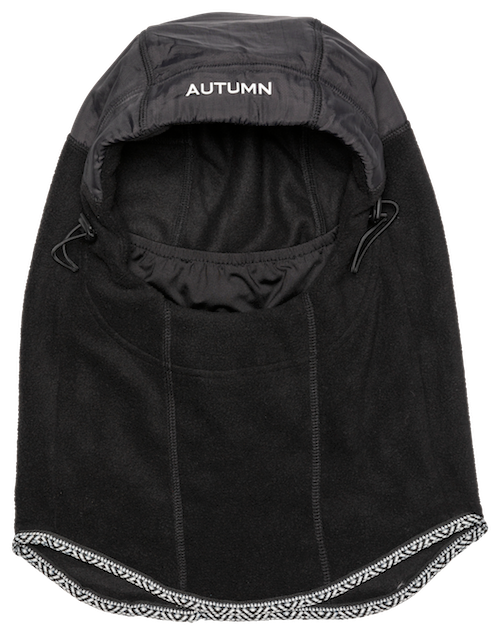 Autumn Hi Tek Hood In Black - M I L O S P O R T