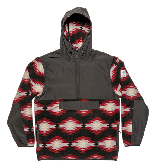 Autumn Horizon Hooded Fleece In Blanket - M I L O S P O R T