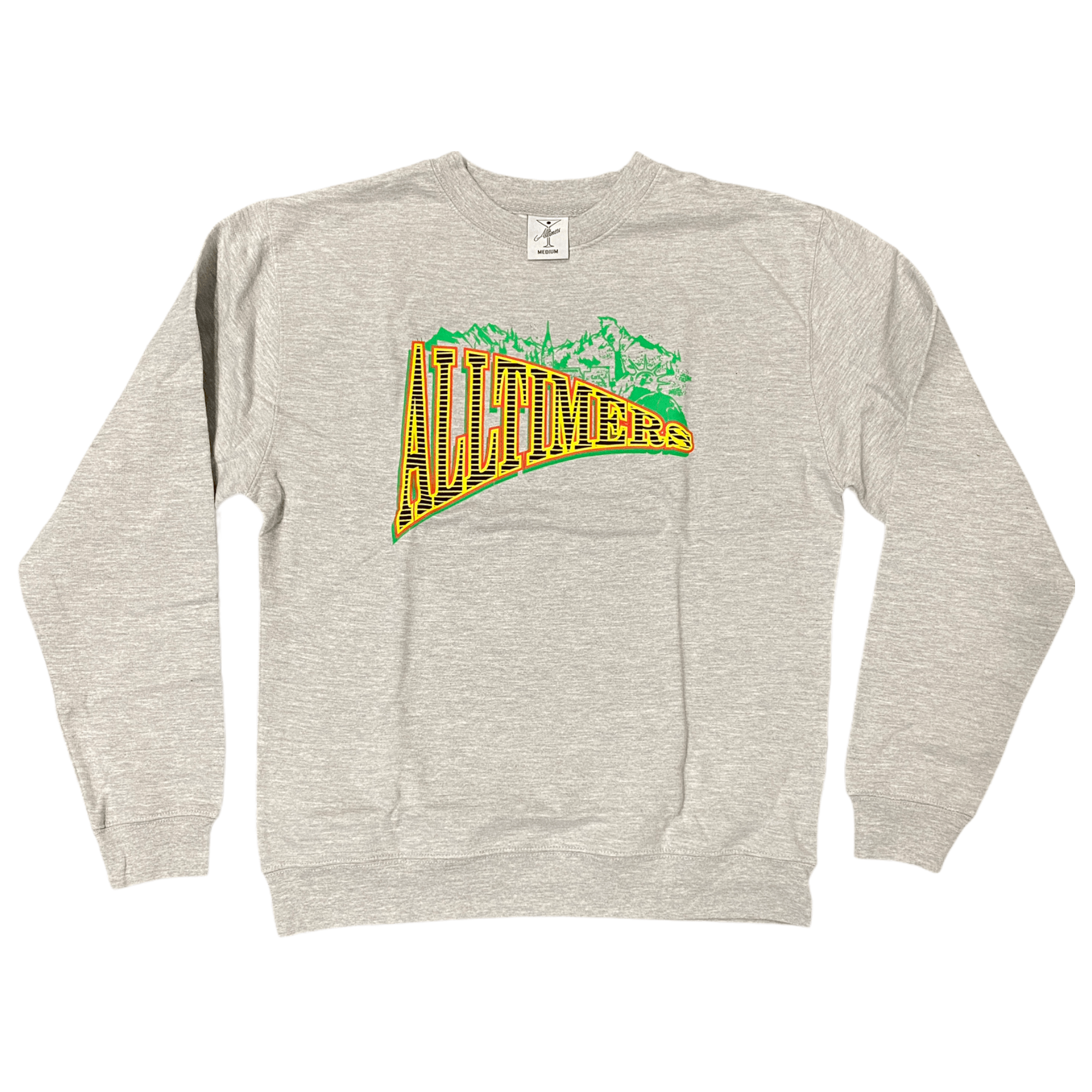 Alltimers NY Canada Crew in Heather Grey - M I L O S P O R T