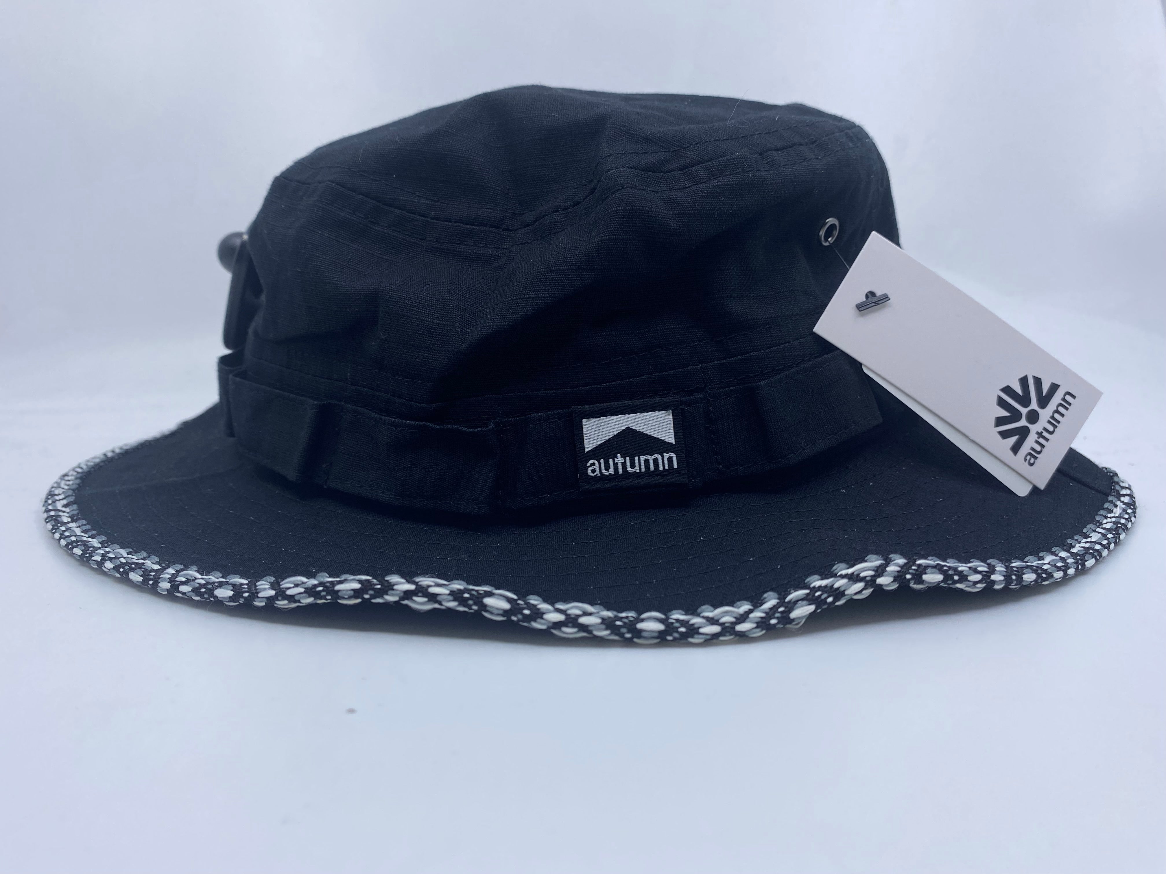Autumn Boonie Ripstop Hat in Black - M I L O S P O R T