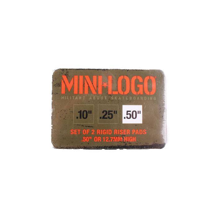 Mini Logo Rigid Riser .5'' (set of two) - M I L O S P O R T