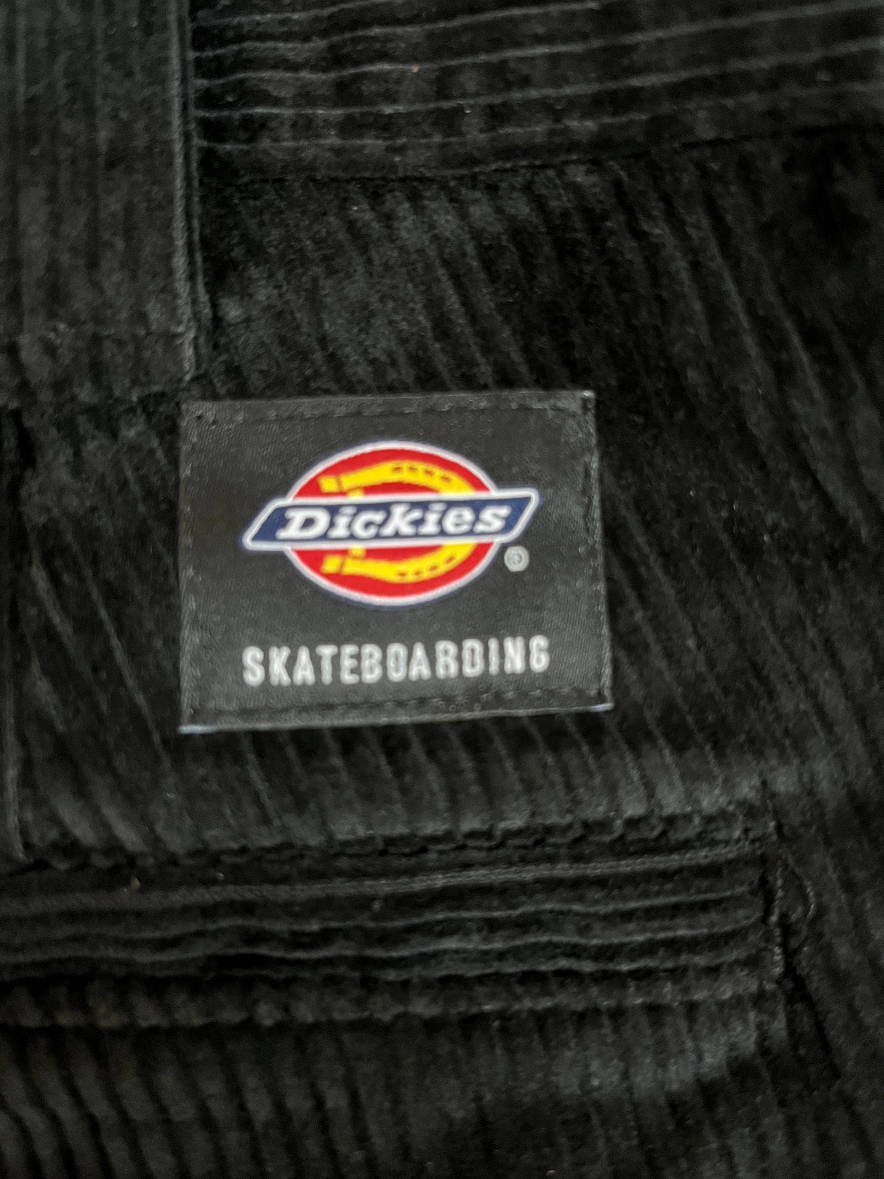Dickies Franky Vallani Double Knee Cord Pants in Black - M I L O S P O R T