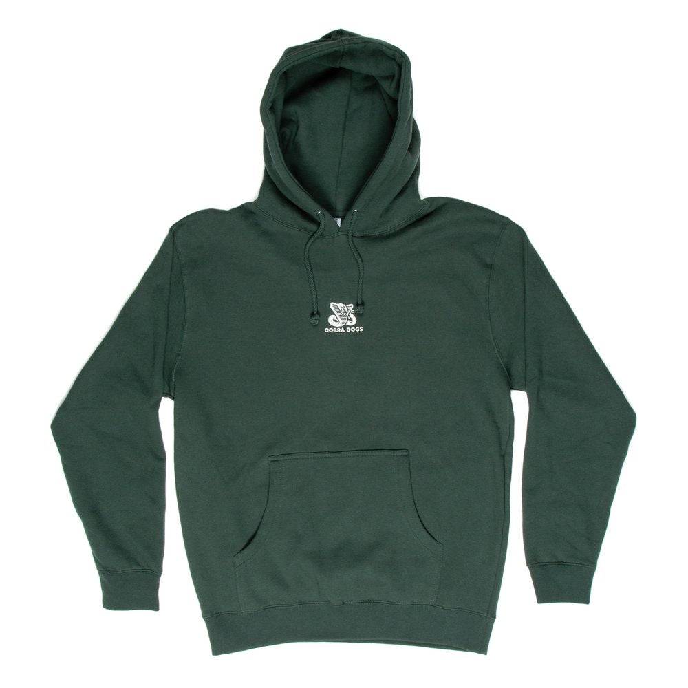 Cobra Dogs Classic Condiment Embroidered Hoodie in Relish and Onion - M I L O S P O R T