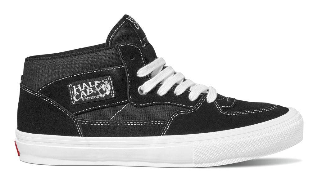 Vans half sales black half white