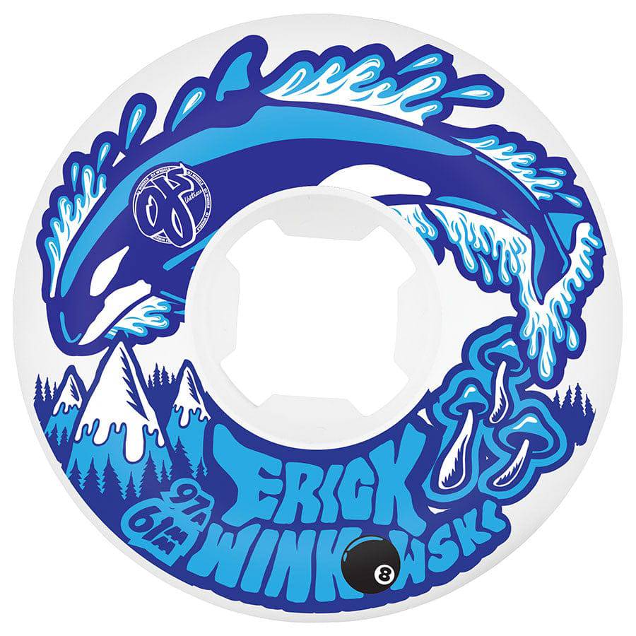 OJ Wheels 61mm Winkowski Killer Whale Winter Original 97a Skate Wheel - M I L O S P O R T