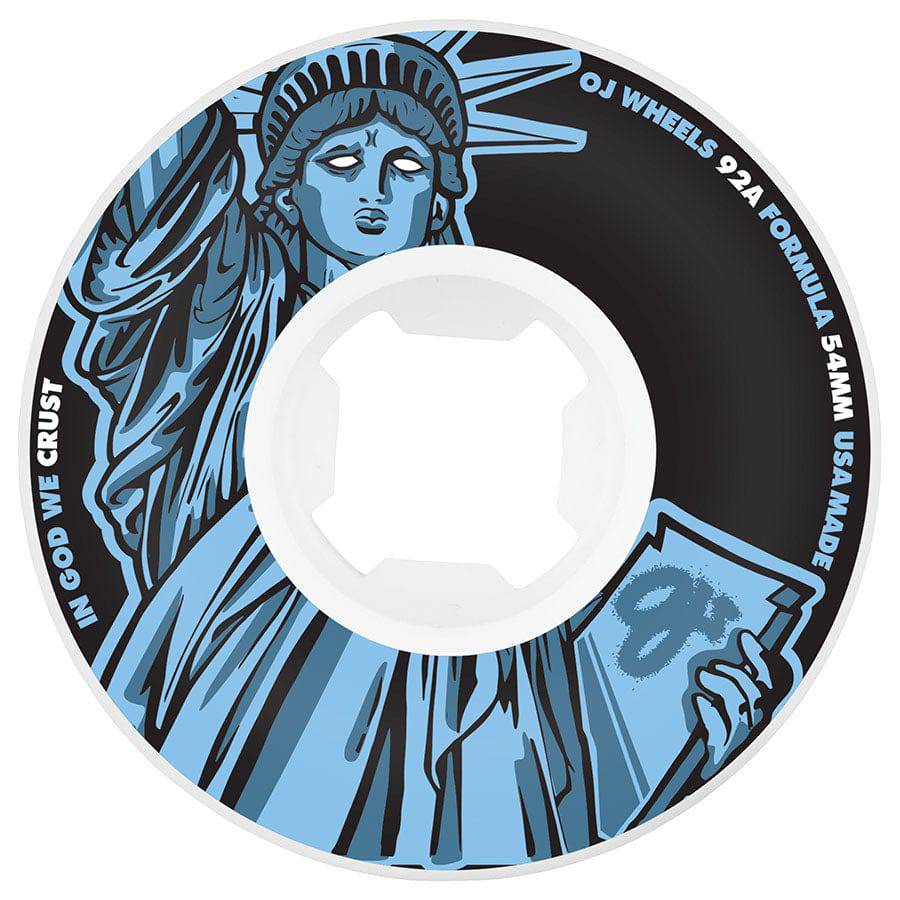 OJ Wheels 54mm Nintey Twos Skate Wheels in 92a - M I L O S P O R T