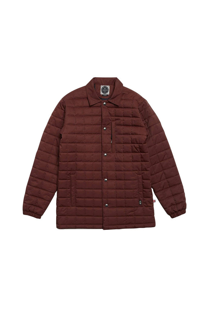 Airblaster Quilted Shirt  in Mahogany 2023 - M I L O S P O R T