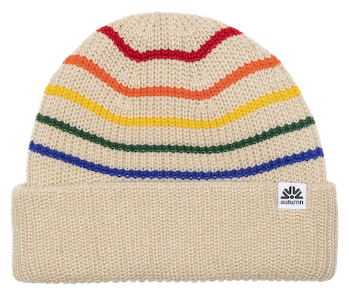 Autumn Retro Beanie In Natural - M I L O S P O R T
