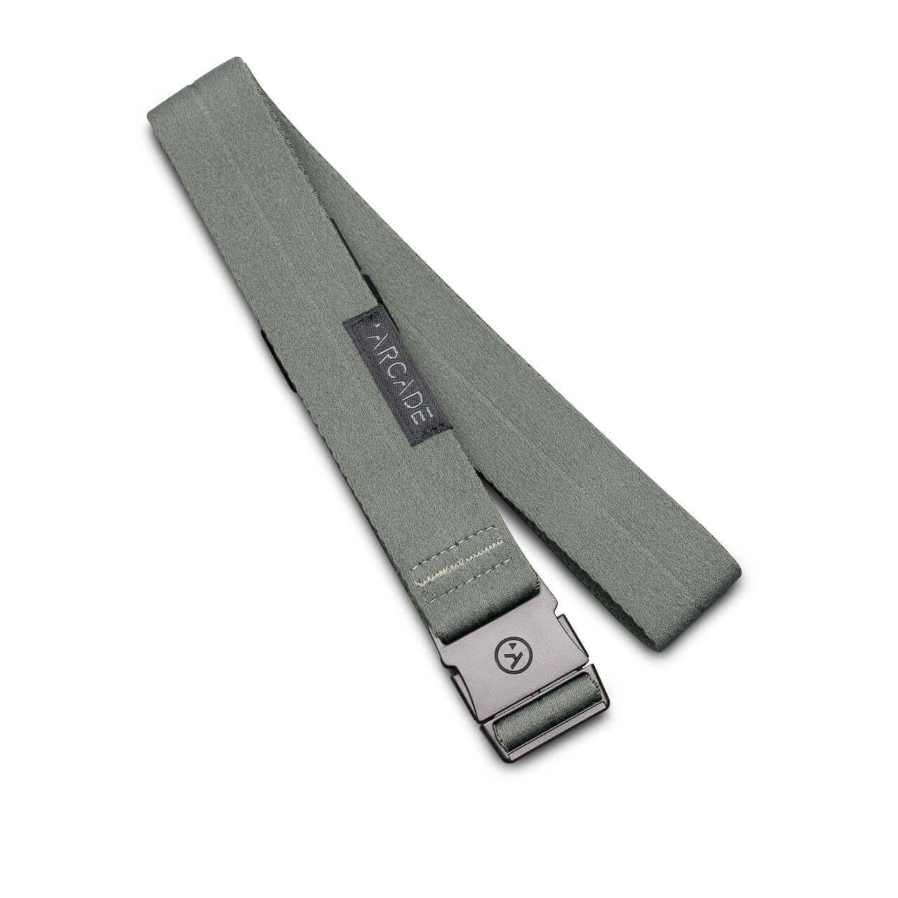 Arcade Ranger Slim Belt in Ivy Green - M I L O S P O R T