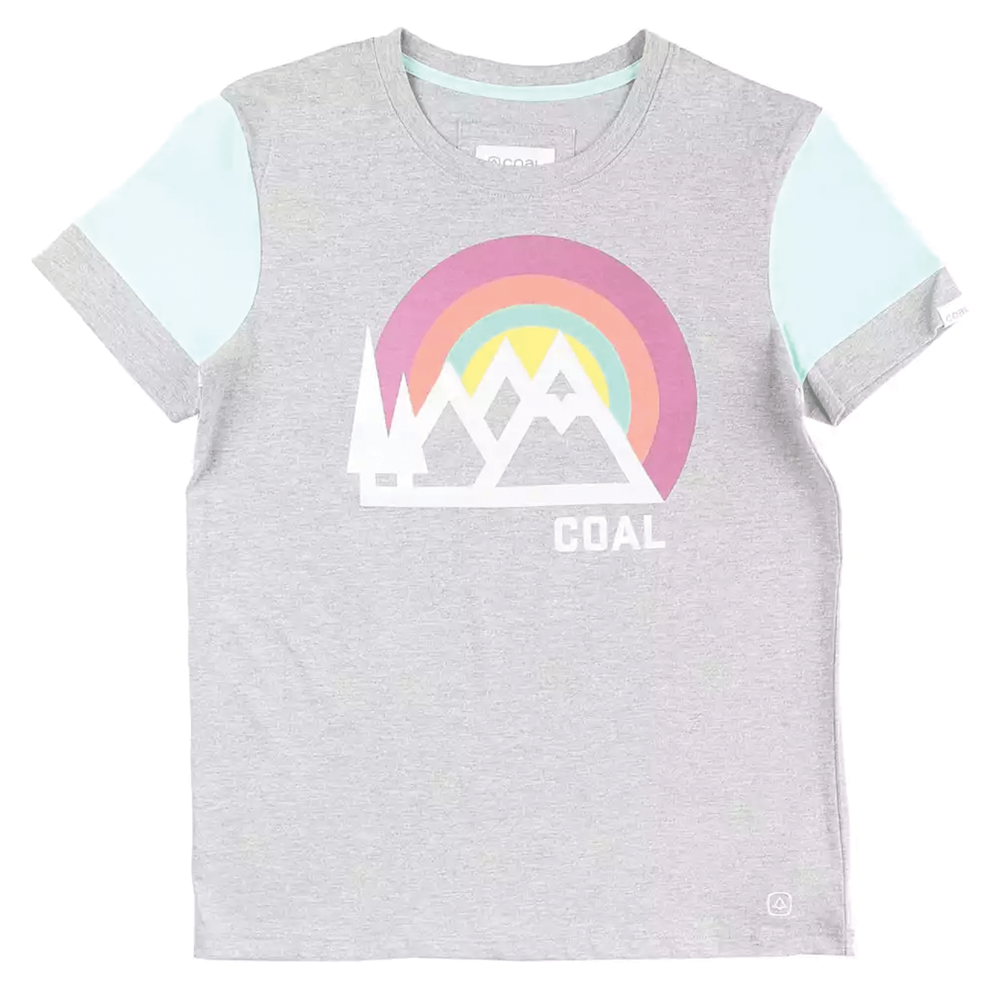 Coal Rialto Womens T-Shirt in Heather Grey - M I L O S P O R T