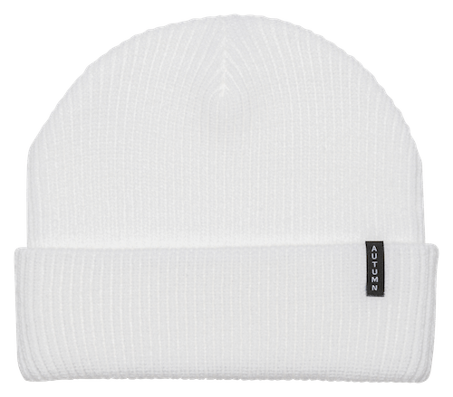 Autumn Select Beanie In White - M I L O S P O R T