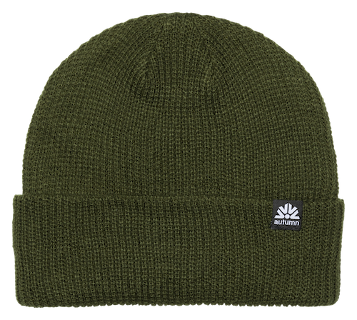 Autumn Simple Beanie In Army - M I L O S P O R T