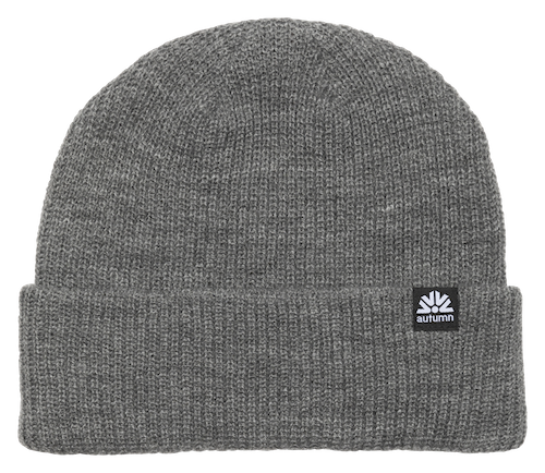 Autumn Simple Beanie In Grey - M I L O S P O R T