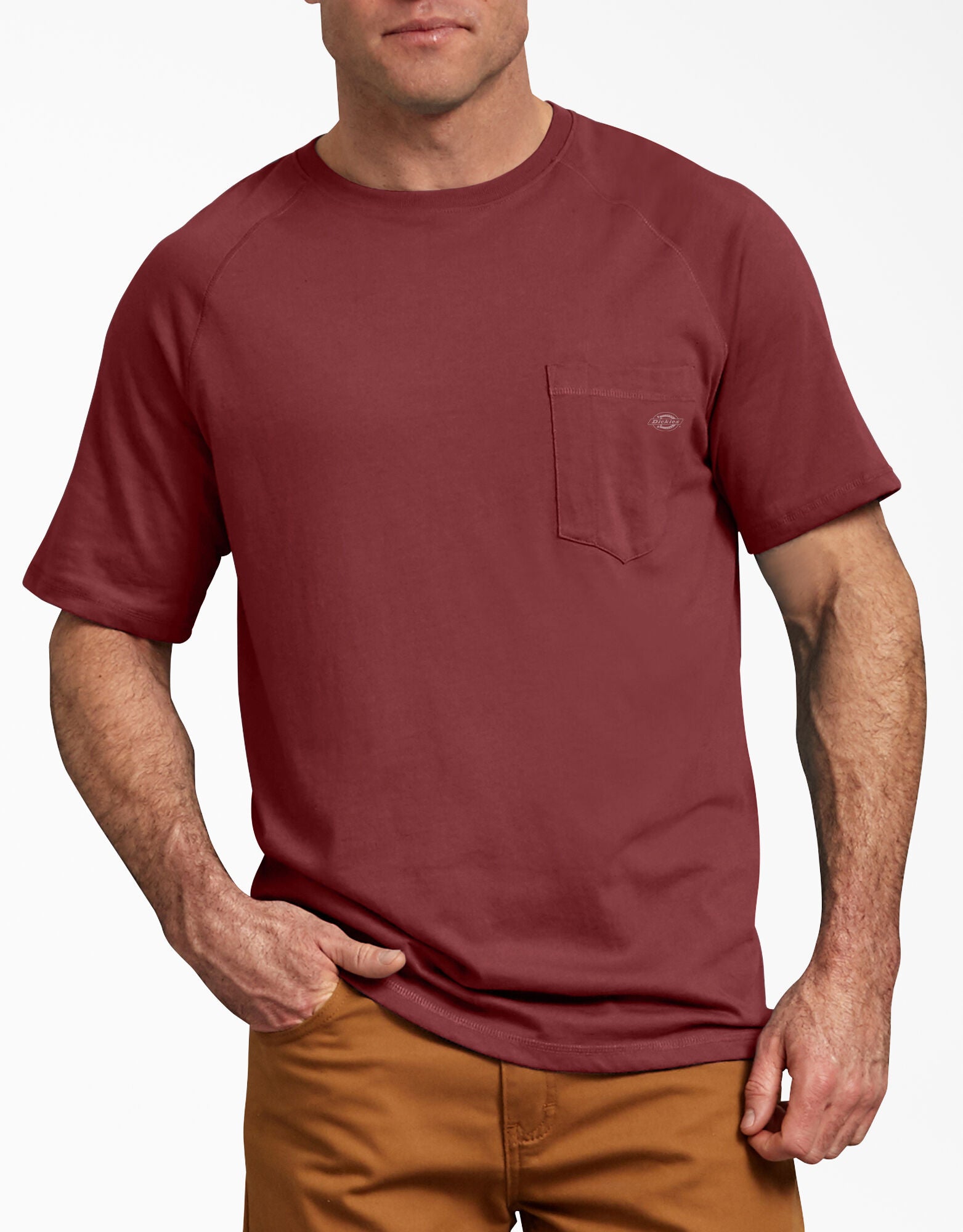 Dickies Performance Cooling T-Shirt in Cane Red - M I L O S P O R T