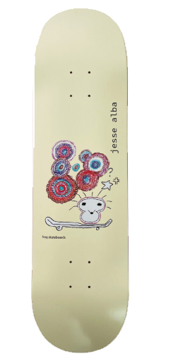 Frog Jesse Alba Skateboard in Yellow - M I L O S P O R T