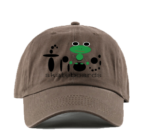 Frog My Brain is Fried Hat in Brown - M I L O S P O R T