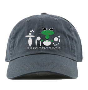 Frog My Brain is Fried Hat in Black - M I L O S P O R T