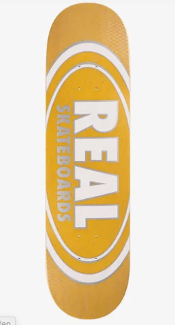 Real Oval Pearl Patterns Slick Skateboard in 8.25'' - M I L O S P O R T