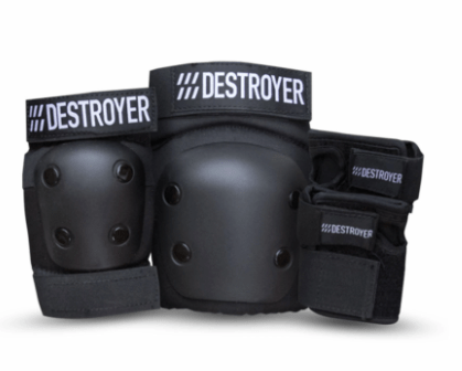 Destroyer G Series Rec Pads in Black - M I L O S P O R T