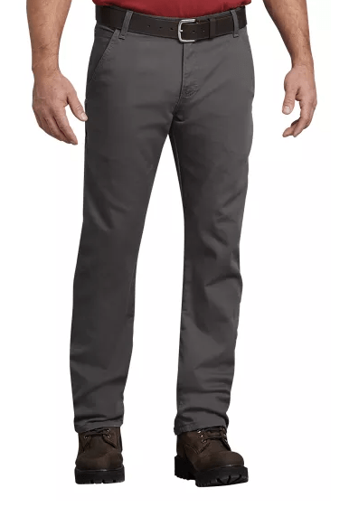 Dickies FLEX Regular Fit Straight-Leg Tough Max Stone Washed Slate Carpenter Pants - M I L O S P O R T