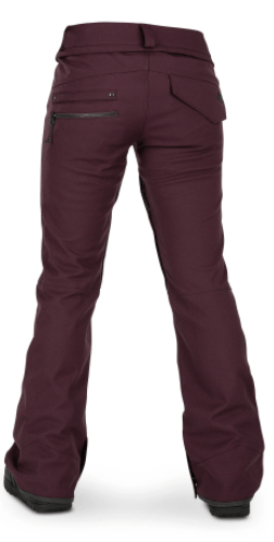 2022 Volcom Womens Species Stretch Pant in Merlot - M I L O S P O R T