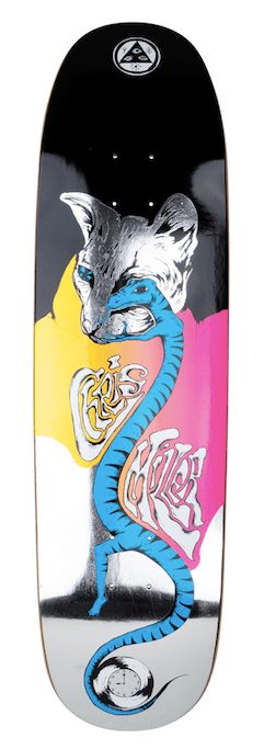 Welcome Miller Left Eye on Catblood 2.0 Skate Deck 8.75" - M I L O S P O R T